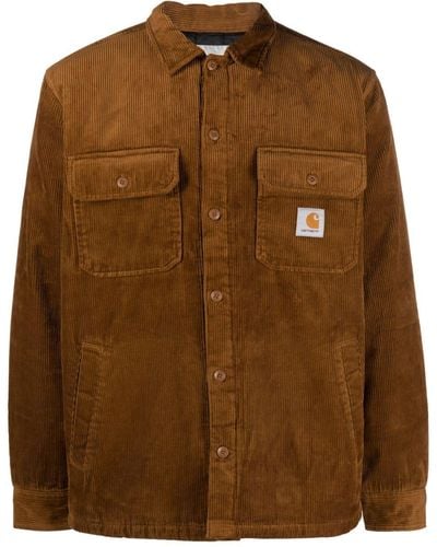 Carhartt Whitsome Corduroy Shirt Jacket - Brown