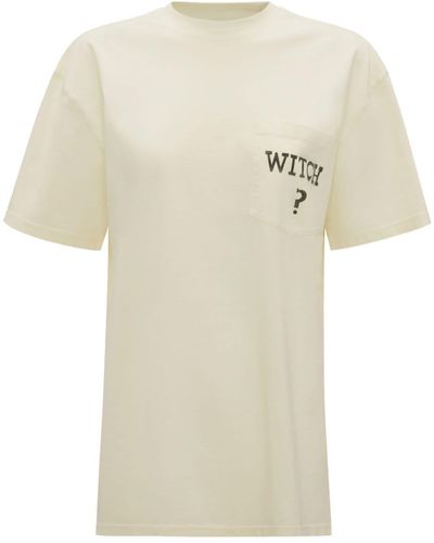 JW Anderson Graphic-print Cotton T-shirt - White