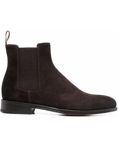 Doucal's Suede Chelsea Boots - Brown