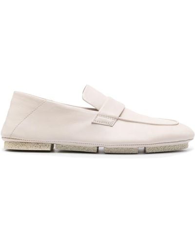 Officine Creative C-side Nappa Leather Loafers - Natural
