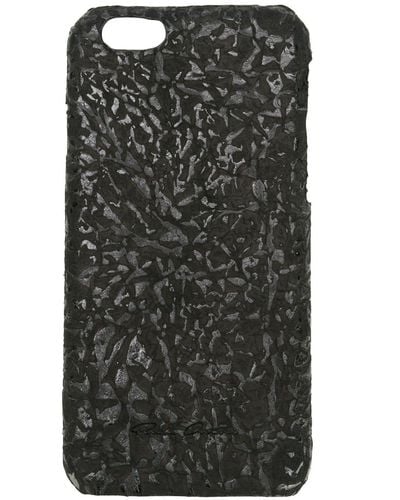 Rick Owens Coque d'Iphone 6 texturée - Noir