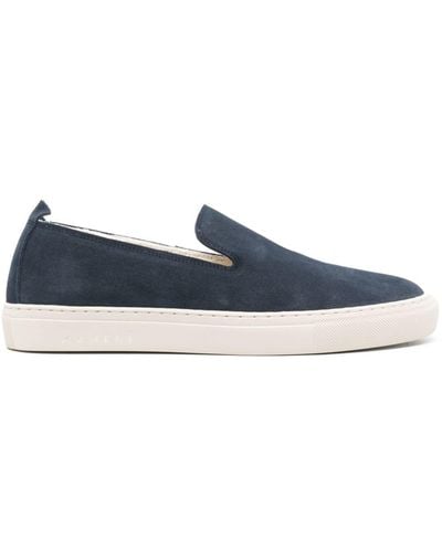 Manebí Suede Slip-on Trainers - Blue