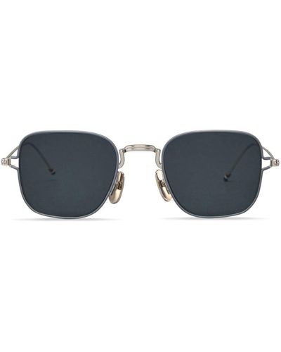 Thom Browne Gafas de sol con montura cuadrada - Azul