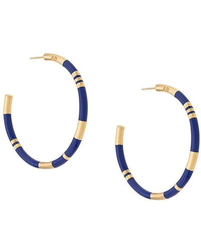 Aurelie Bidermann Positano Hoops - Metallic