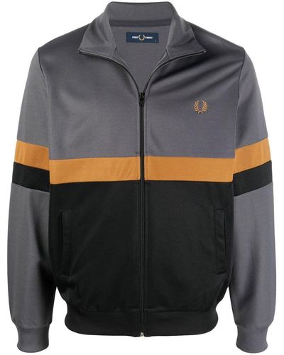 Fred Perry カラーブロック ジャケット - グレー