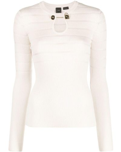 Pinko Gestreifter Pullover - Pink