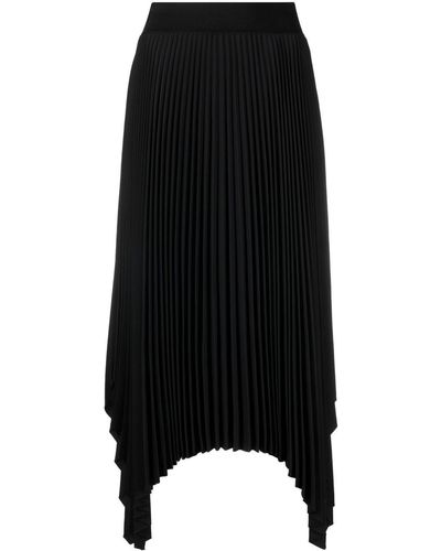 JOSEPH Ade Pleated Skirt - Black