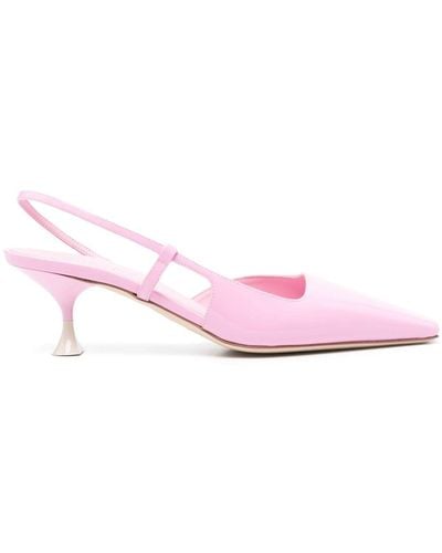 3Juin Kita 50mm Patent-leather Court Shoes - Pink