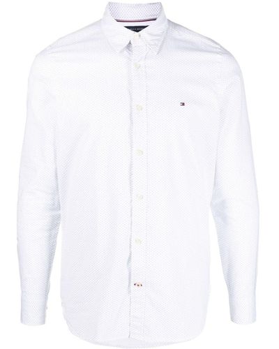 Tommy Hilfiger Klassisches Hemd - Weiß