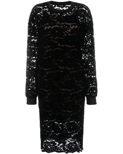 Rachel Comey Britta Floral Lace Dress - Black