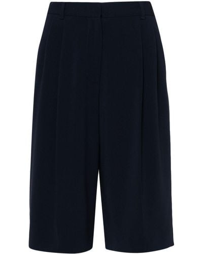 Emporio Armani Pantalones cortos con pinzas - Azul