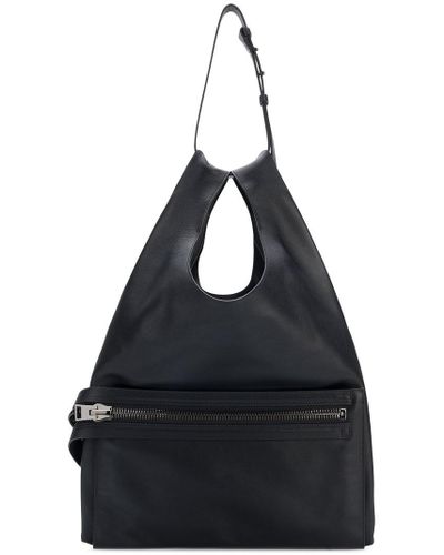 Tom Ford Zip Front Large Tote Bag - Black