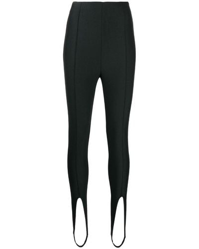 John Elliott Valentina High-waisted Stirrup leggings - Black