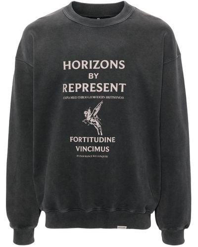 Represent Horizons スウェットシャツ - グレー