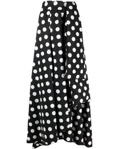 Pinko Rock mit Polka Dots - Weiß