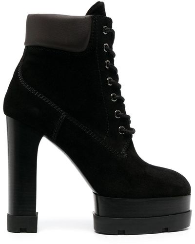 Casadei Nancy 131mm Ankle Boots - Black