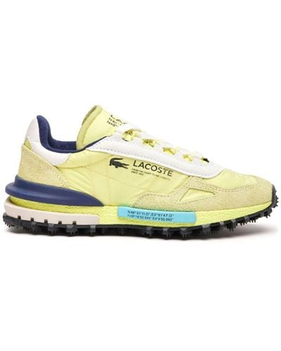Lacoste Elite Active Lace-up Sneakers - Yellow