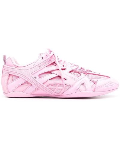 Balenciaga Drive Paneled Sneakers - Pink