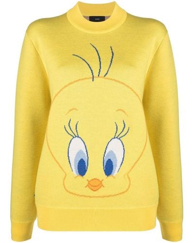 Alanui Tweety Virgin Wool Jumper - Yellow