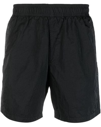 Stone Island Shorts mit elastischem Bund - Schwarz