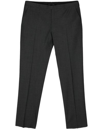 Corneliani Mid-rise Tailored Trousers - Grey