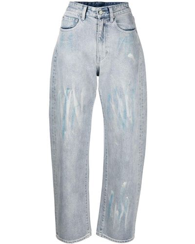 JNBY Ausgeblichene Tapered-Jeans - Blau