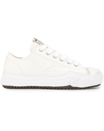 Maison Mihara Yasuhiro Sneakers mit gewellter Sohle - Weiß
