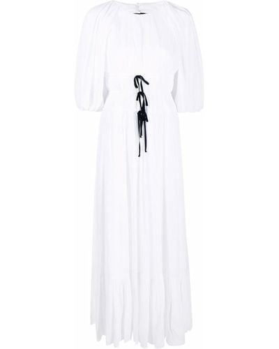 Erdem Marlyn Lightweight Dress - White