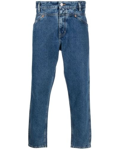Closed Mid-rise Cropped Jeans - Blue