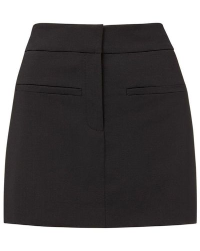 Veronica Beard Elara Mini Skirt - Black