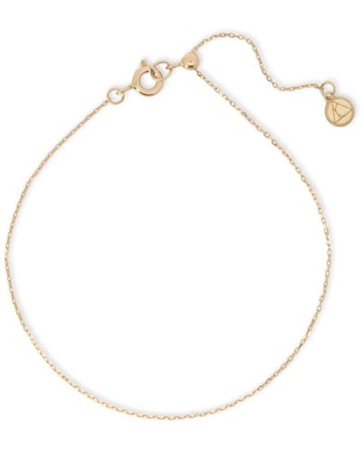 The Alkemistry 18kt Recycled Yellow Gold Nude Shimmer Bracelet - White