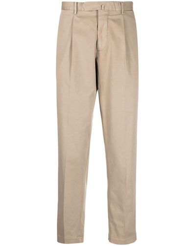 Dell'Oglio Pantalones ajustados capri - Neutro