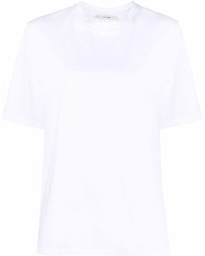 The Row T-shirt Chiara oversize en coton - Blanc