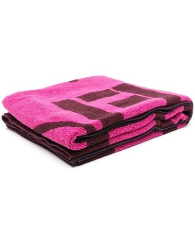 KENZO Paris Cotton Beach Towel (90cm X 160cm) - Red