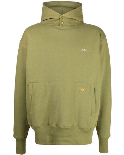 Advisory Board Crystals Double Weight Hoodie - Green