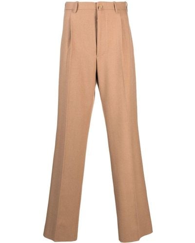Giuliva Heritage Vito herringbone camel hair trousers - Neutro