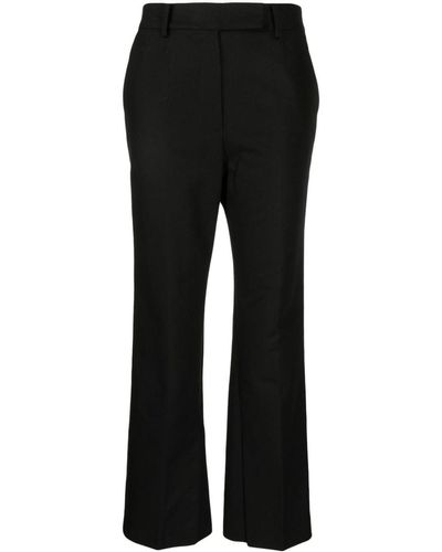 GOODIOUS Pantalon de tailleur à coupe droite - Noir