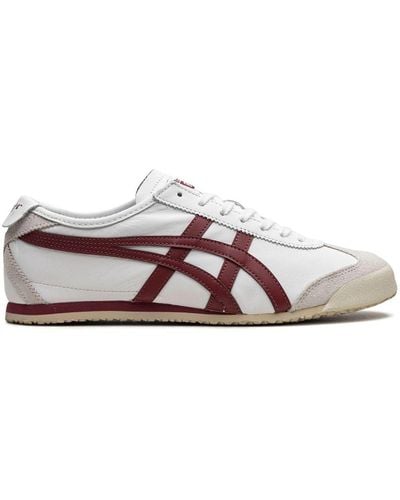 Onitsuka Tiger Mexico 66 "white Burgundy" Trainers - Brown