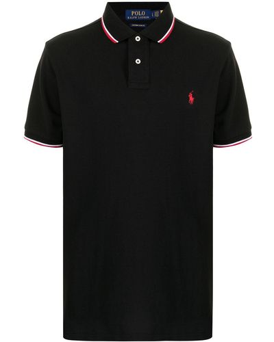 Polo Ralph Lauren ロゴ ポロシャツ - ブラック