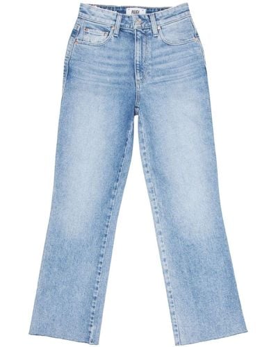 PAIGE Courtney Straight Jeans - Blauw