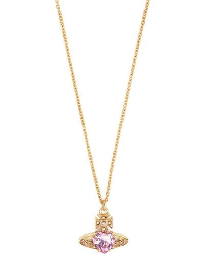 Vivienne Westwood Ariella Orb-pendant Chain Necklace - Metallic
