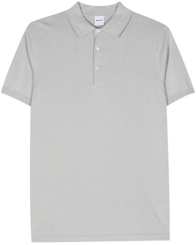 Aspesi Cotton Polo Shirt - Grey
