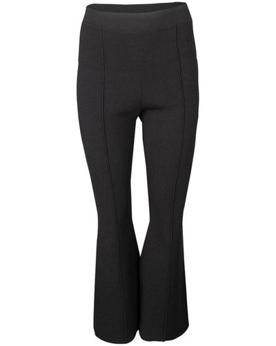 Adam Lippes Kennedy Cropped Trousers - Black