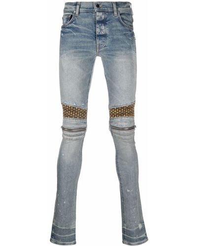 Amiri Jeans skinny PJ MX2 - Blu