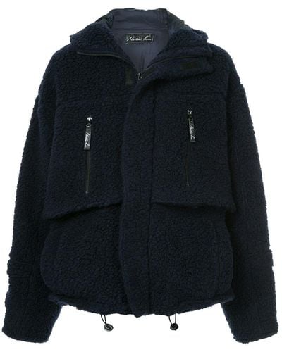 Martine Rose Oversized Fleece Jacket - Blue