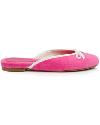 Dee Ocleppo Athens Terry-cloth Mules - Pink