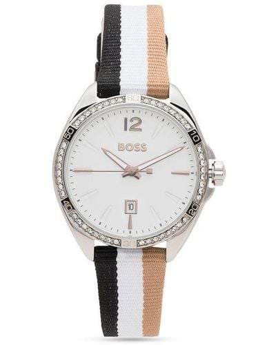 BOSS Felina Armbanduhr 28mm - Weiß