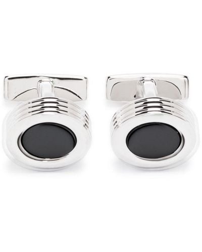 hugo boss cufflinks and tie clip set