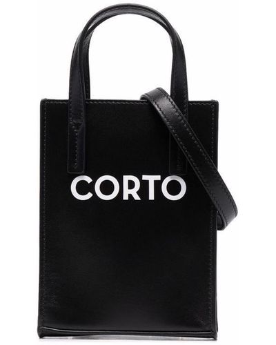 Corto Moltedo X Wind And Sea Mini Shopper - Black
