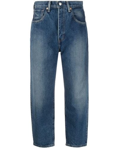 Levi's Halbhohe Cropped-Jeans - Blau